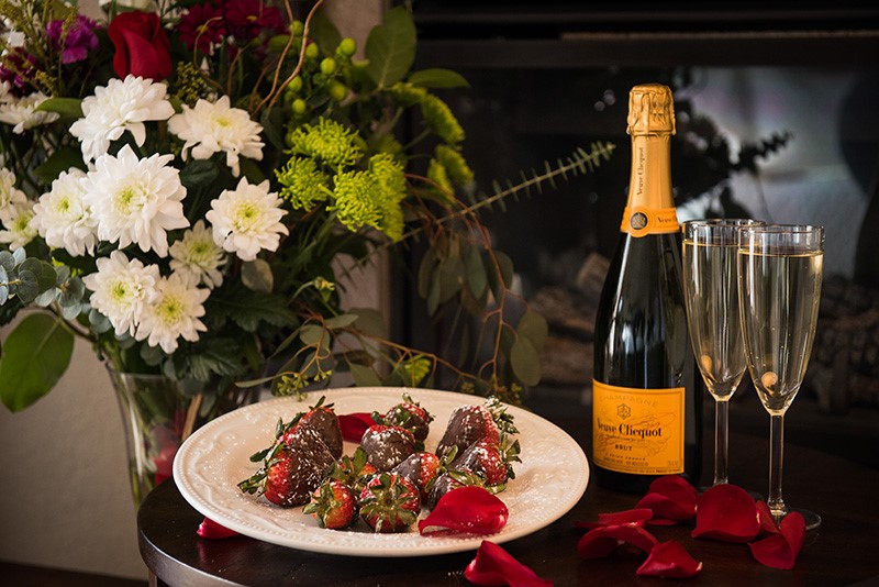 Summer exterior view of the bed and breakfast