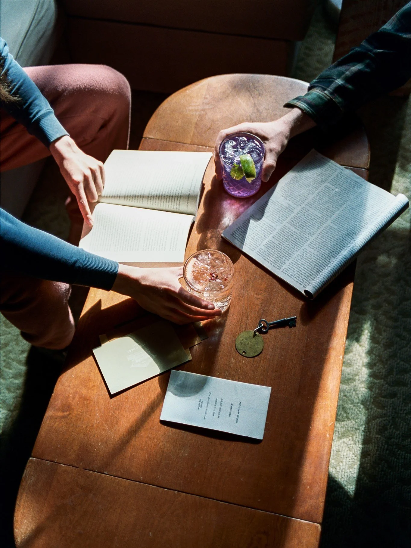 Lodge dining room with rustic interior