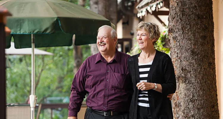 Three room suite interior at Crandell Mountain Lodge