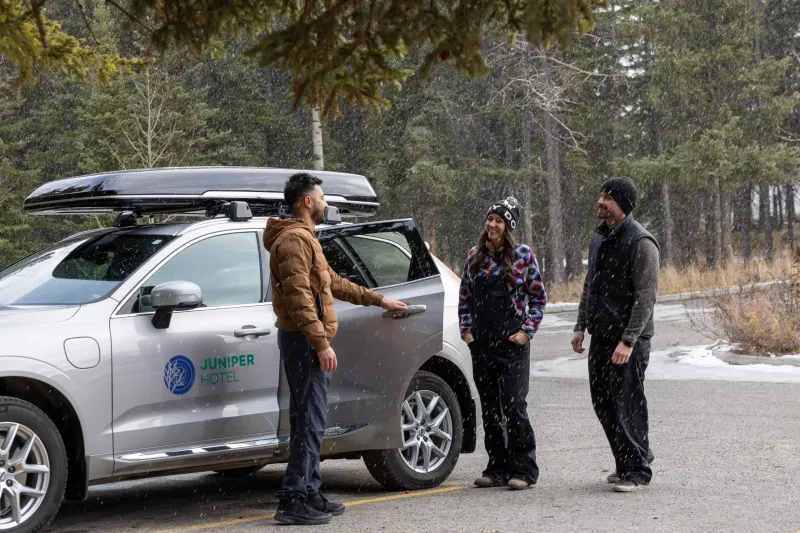 Juniper Hotel luxury hybrid shuttle service